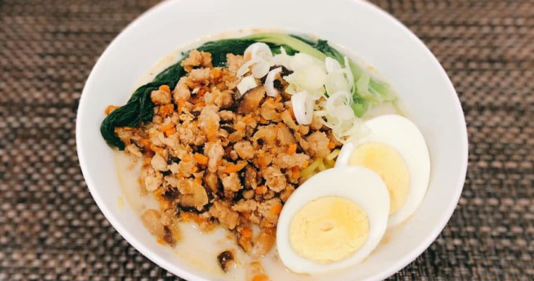 担々麺風 豆乳肉みそラーメン